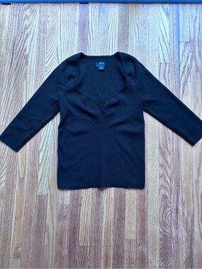 Anthropologie Maeve Black Sweater